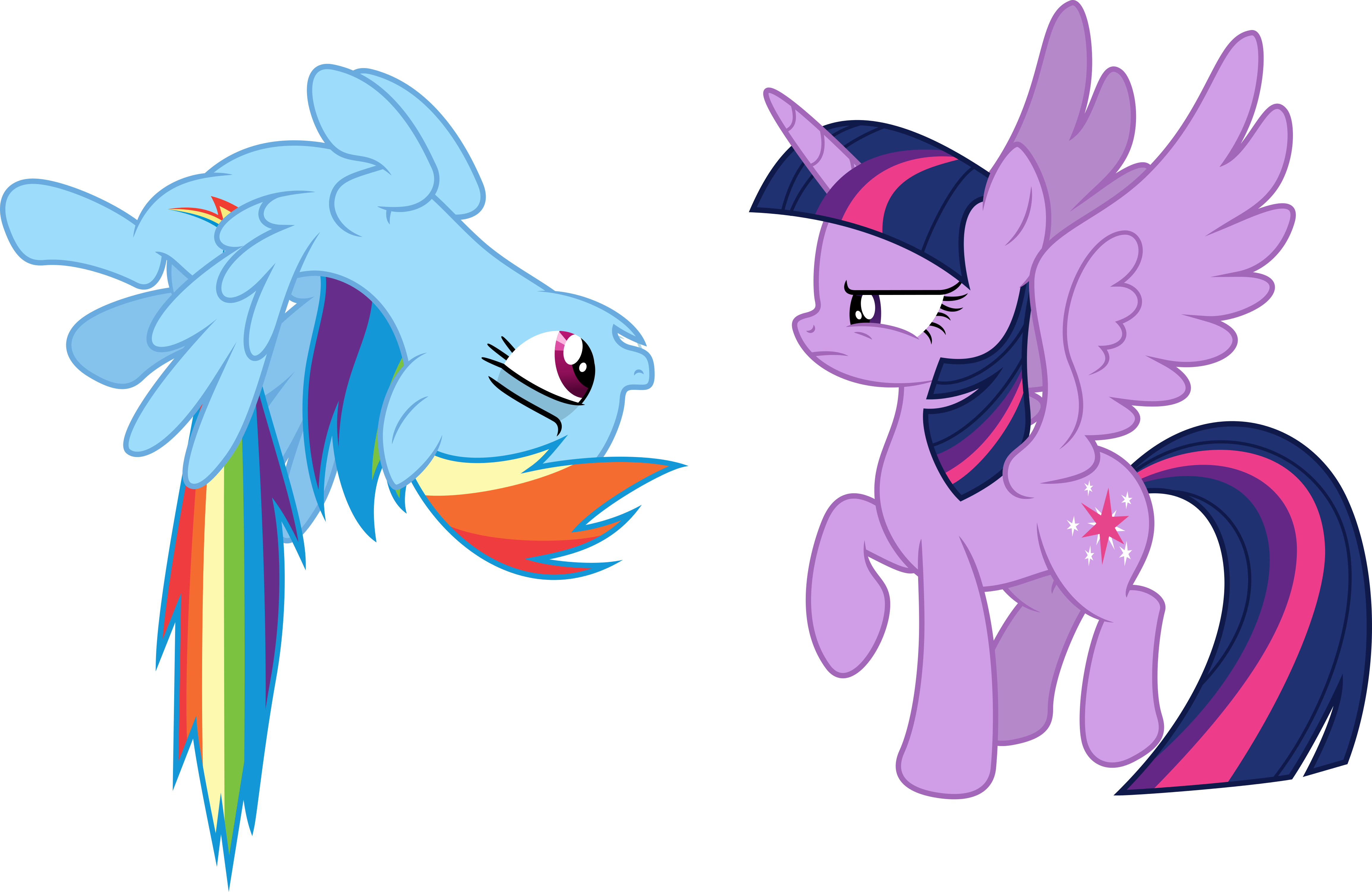 Vector #160 - Rainbow and Twilight