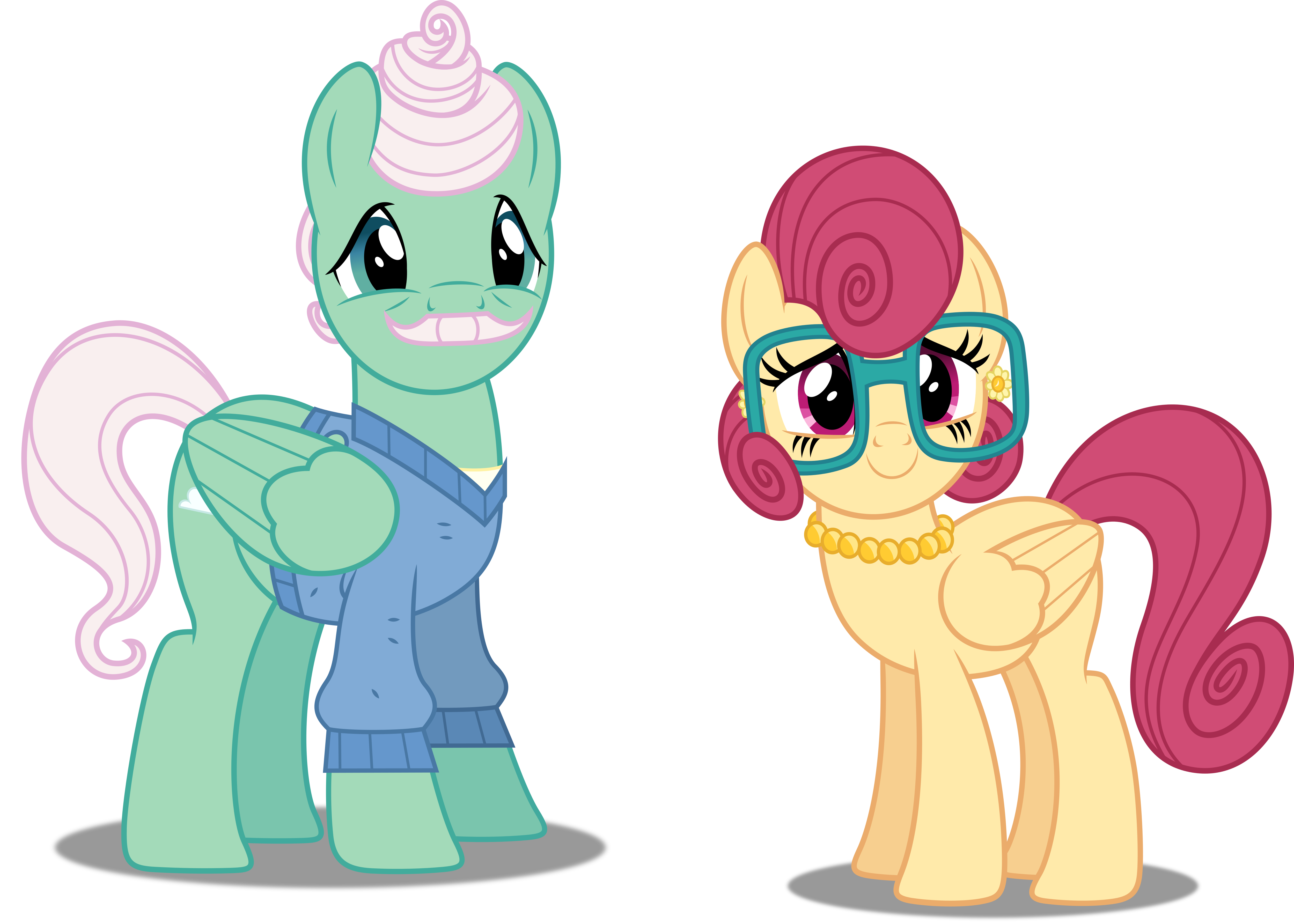 Mrs. Shy Vector Vector #495 - Mr. Shy and Mrs. Shy by DashieSparkle on DeviantArt