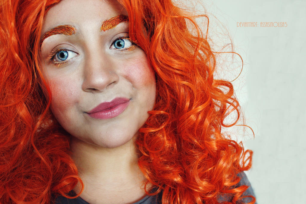 Merida Cosplay Makeup | Saubhaya Makeup