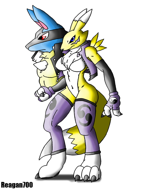 Renamon:Lucario