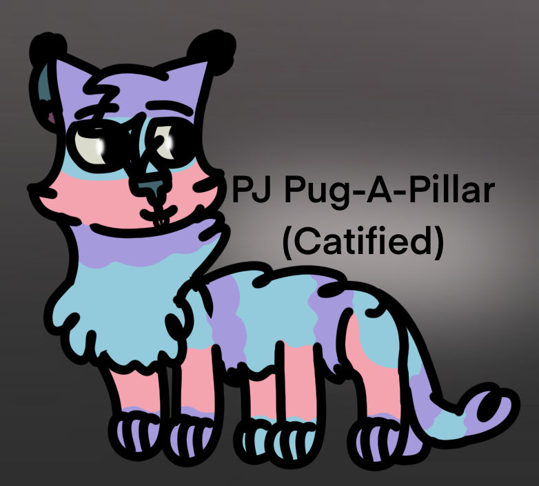 PJ pug-a-piller coloured by MachimitySketches on DeviantArt