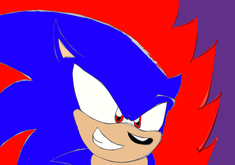 evil sonic by DarkkontheHedgehog on DeviantArt