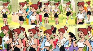 johnny  bravo sporty girl