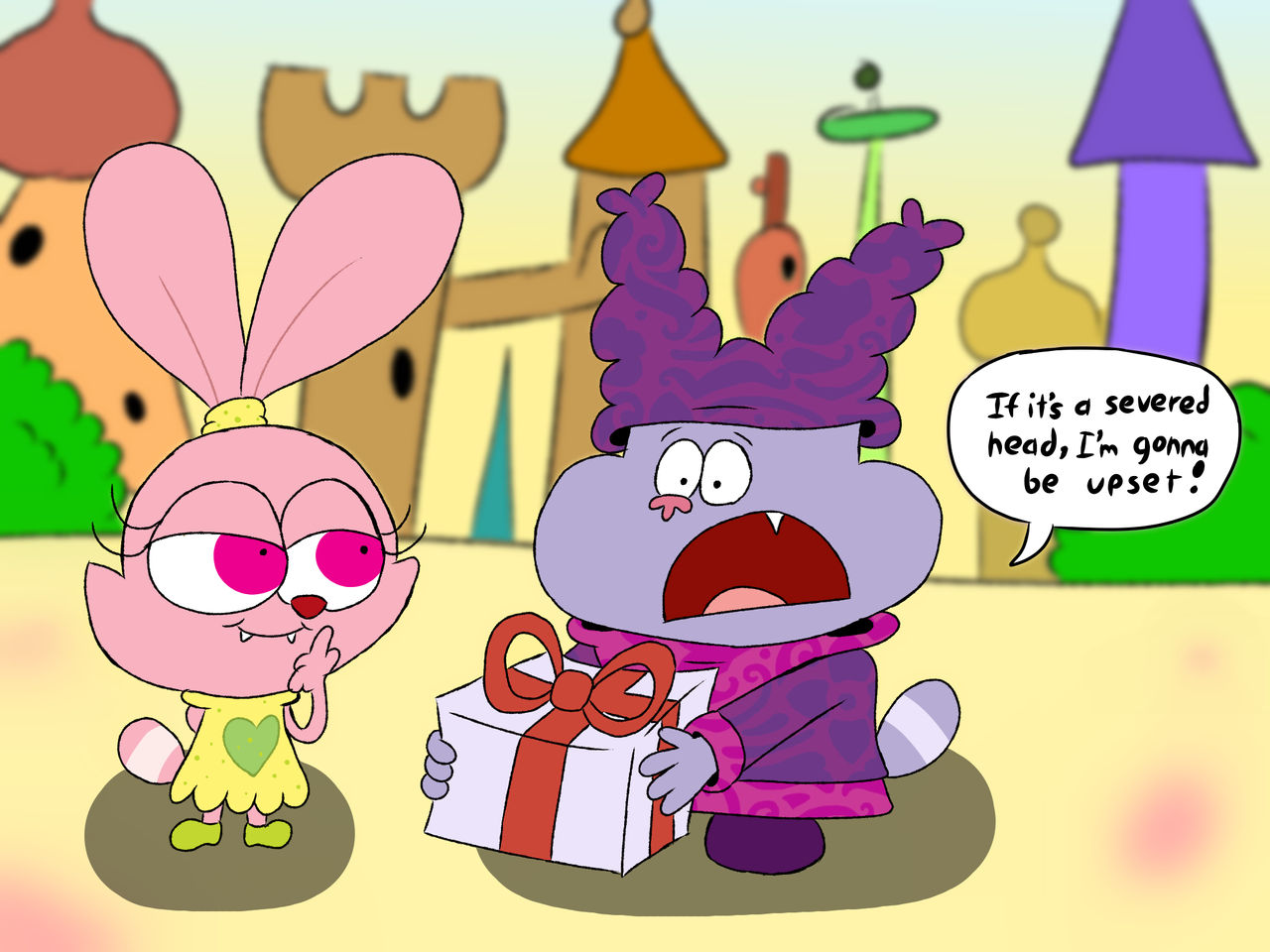 Chowder Panini Lol. Deviantart Panini's Gift To Chowder by TheUnlikelyHuman on DeviantArt