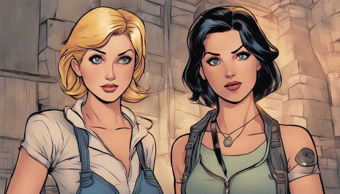 Betty and Veronica Archie Comics Tombraider by gordh13 on DeviantArt