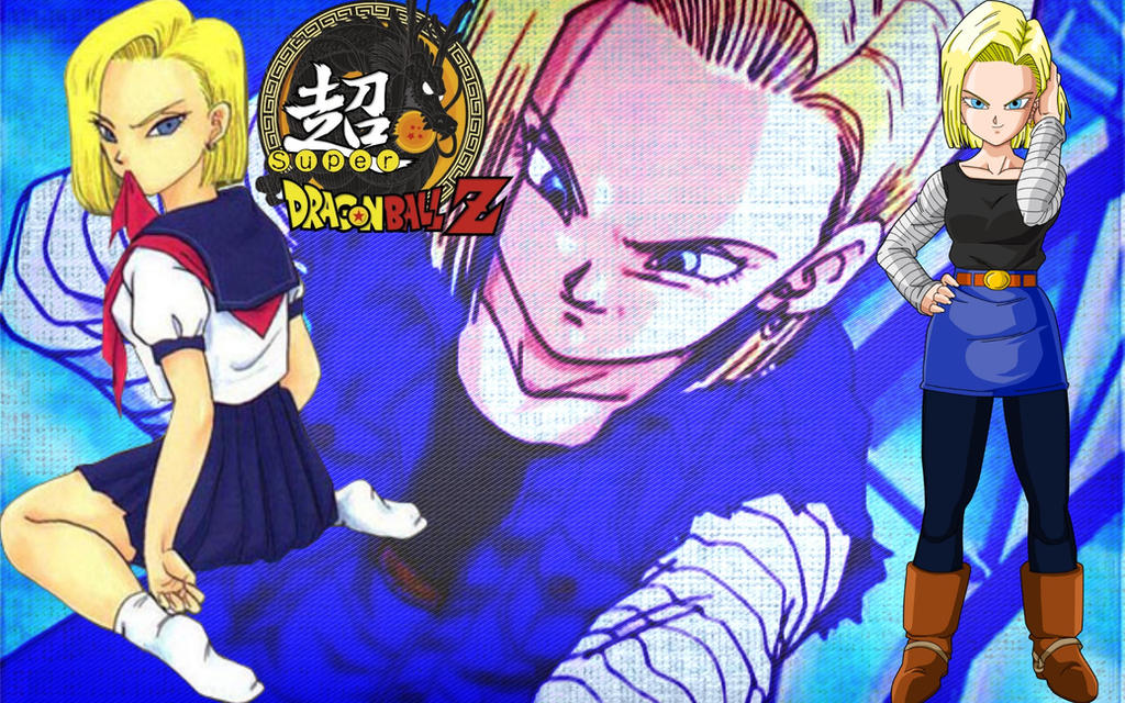 DBZ Android 18 Wallpaper by