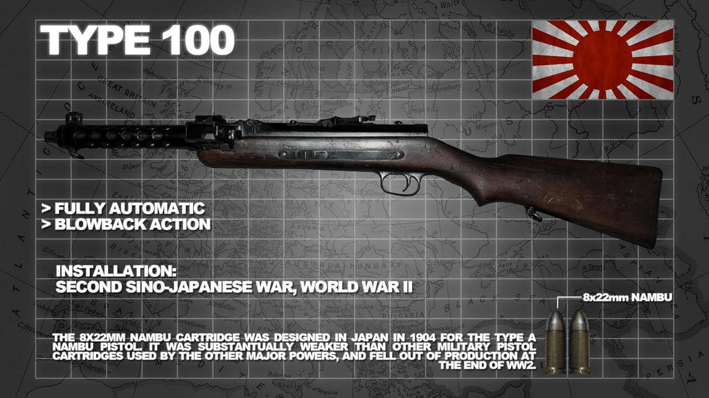 Type 100 Submachine gun by KasumiNinjaboy on DeviantArt