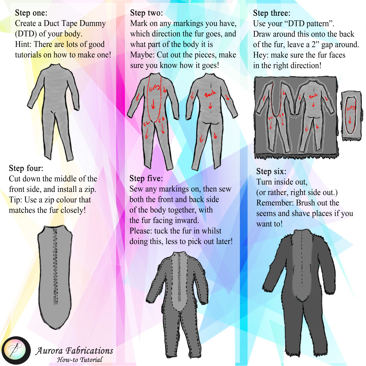 How To Make A Fursuit Bodysuit