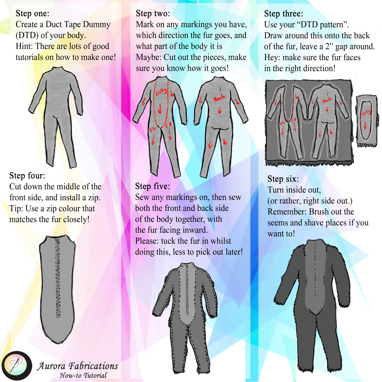 Fursuit Body Tutorial