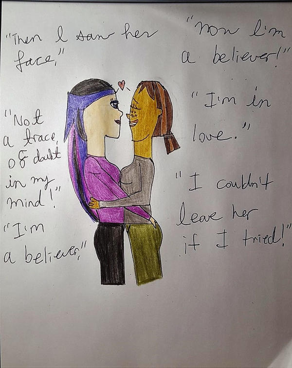 I Thought Love was Only True in Fairytales by MuggleGemPrincess on