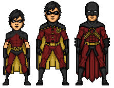 Evolution of Tim Drake by MicroTraceour on DeviantArt