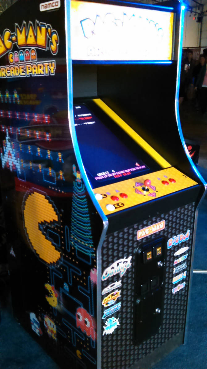 Old Pac-man arcade game by Talabromaltyalla on DeviantArt