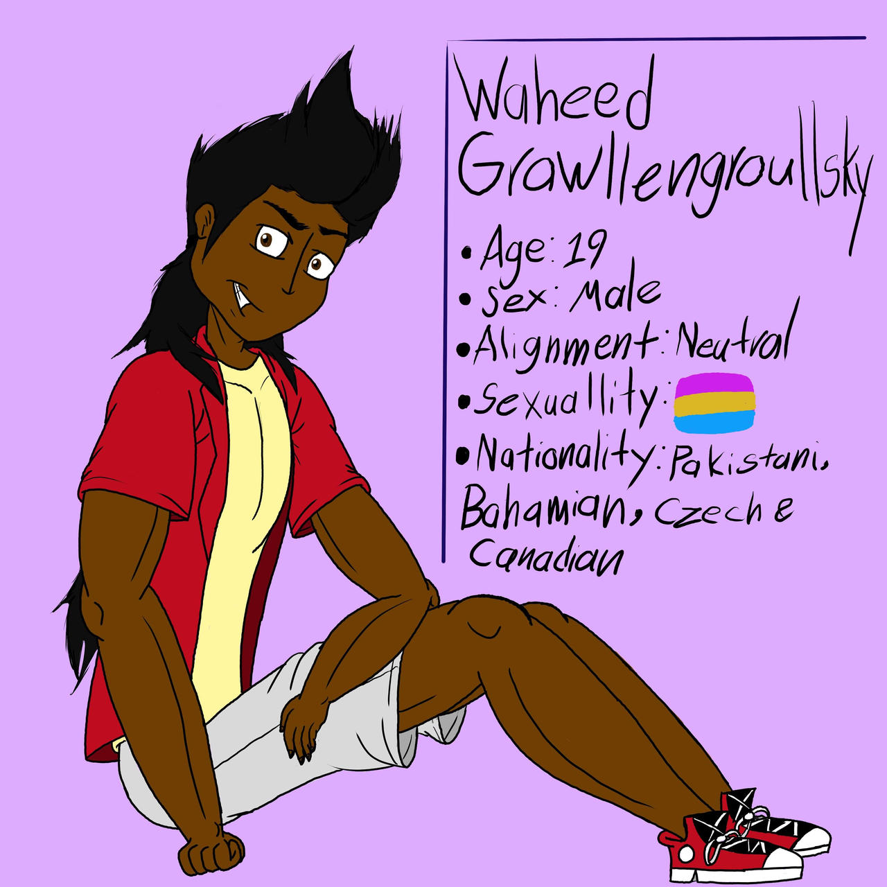 Waheed Clg 2 Waheed reference sheet by Talabromaltyalla on DeviantArt