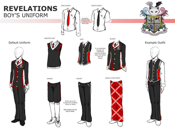 REVELATIONS Boy's Uniform by Elysian-Academy on DeviantArt