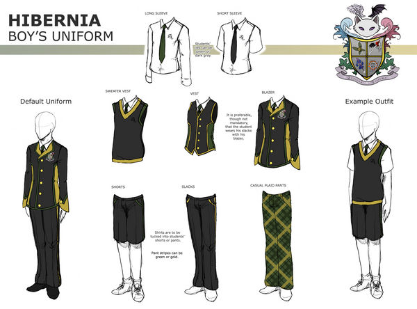 HIBERNIA Boy's Uniform by Elysian-Academy on DeviantArt