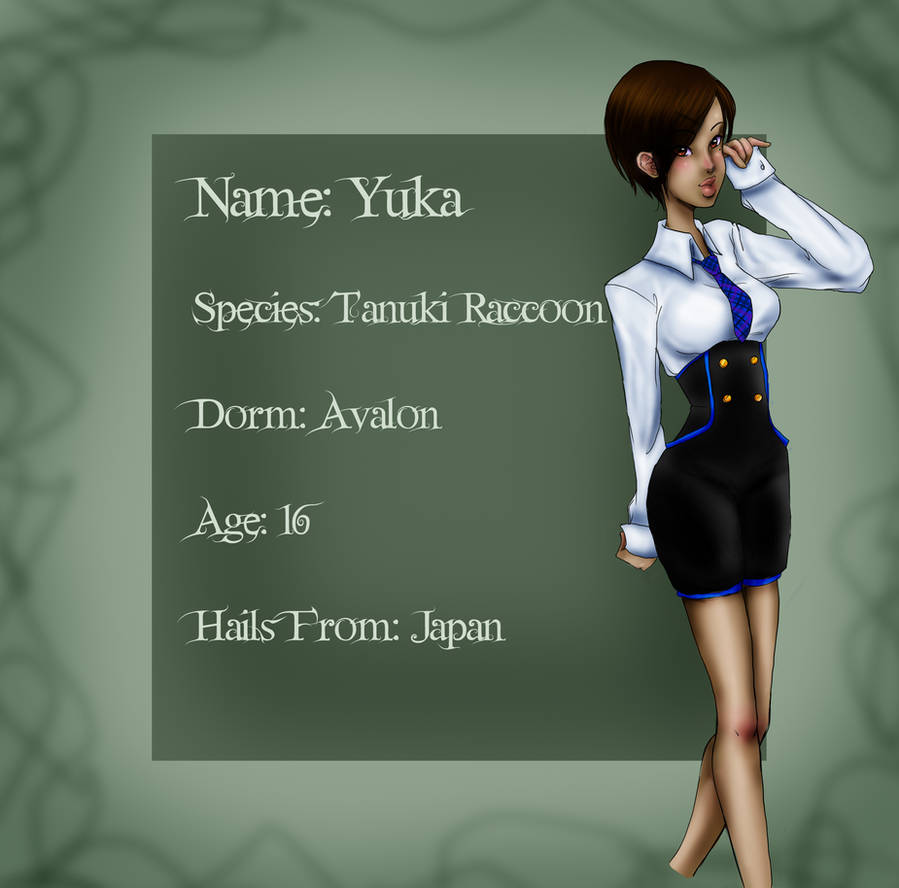 Yuka Structure Backdrop yuka character sheet by Elysian-Academy on DeviantArt