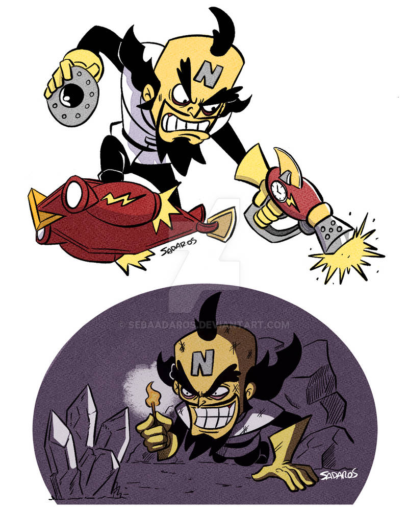 Neo Cortex Inventions Neo Cortex by sebaAdaros on DeviantArt