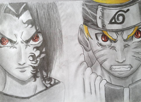 naruto and sasuke