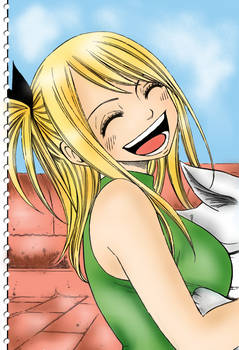 Lucy smiling