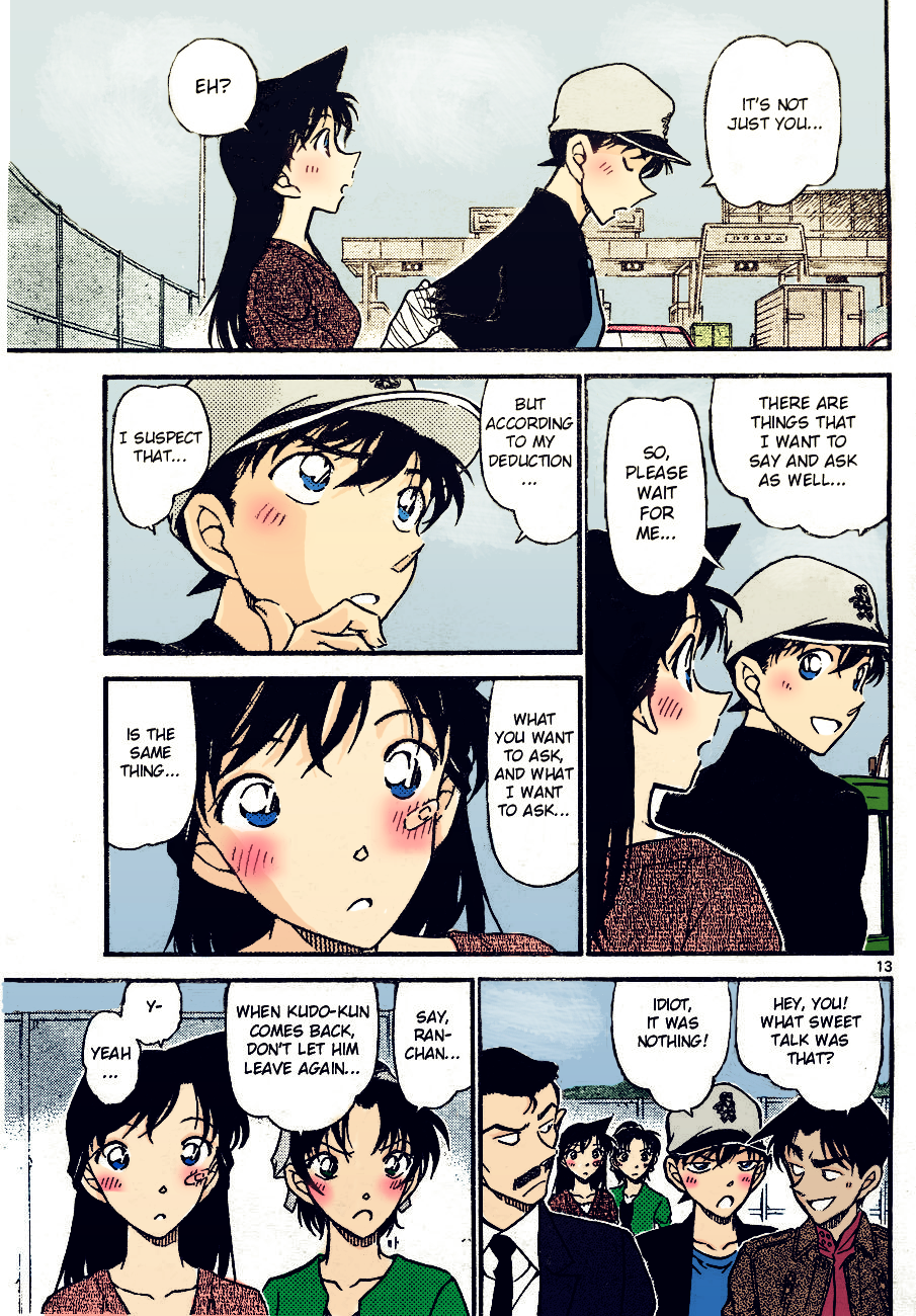 Shinichi and Ran colored