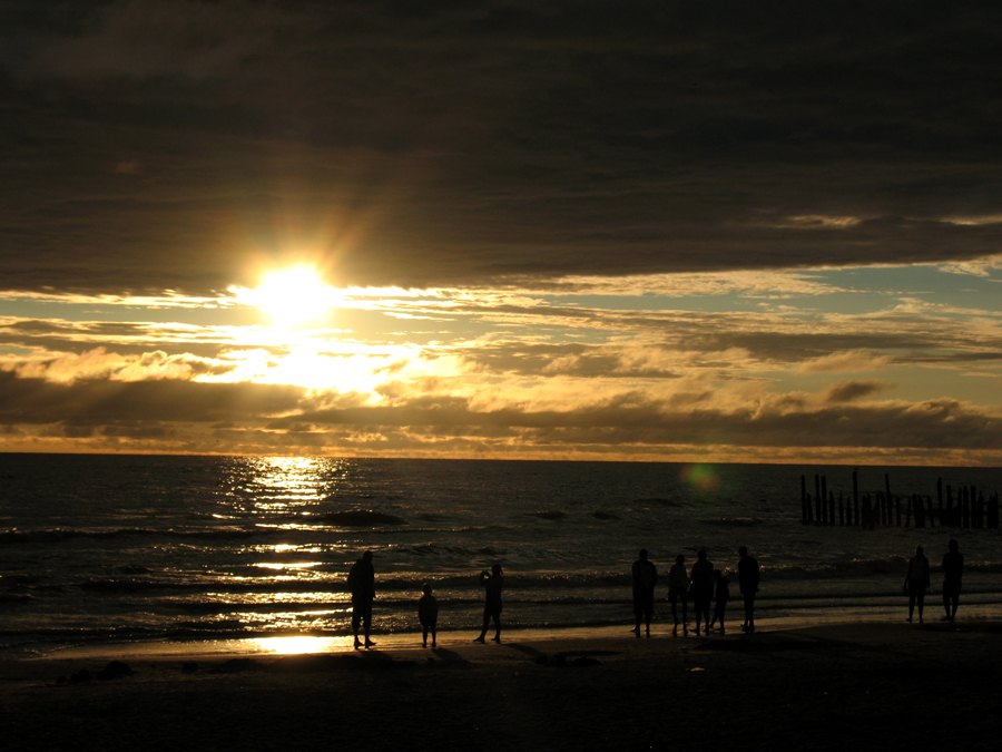 Sunset at Baltic Sea