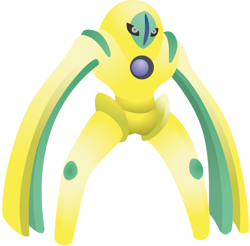 386 Shiny Deoxys Defense Forme by DasRuedi on DeviantArt