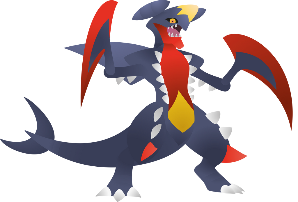 445 Mega Garchomp by DasRuedi on DeviantArt