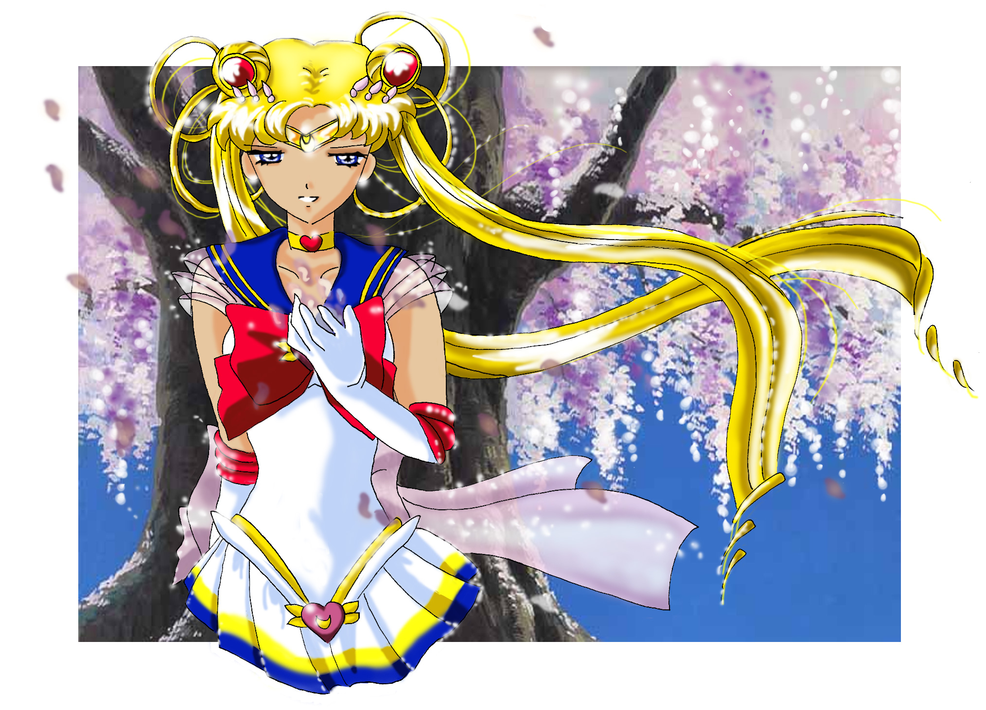 sailor moon - Cherry Tree