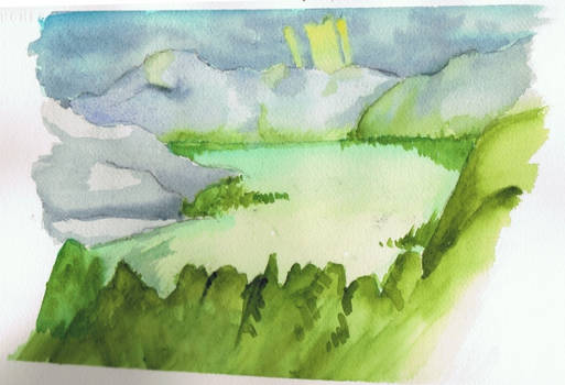 Watercolour Landscape