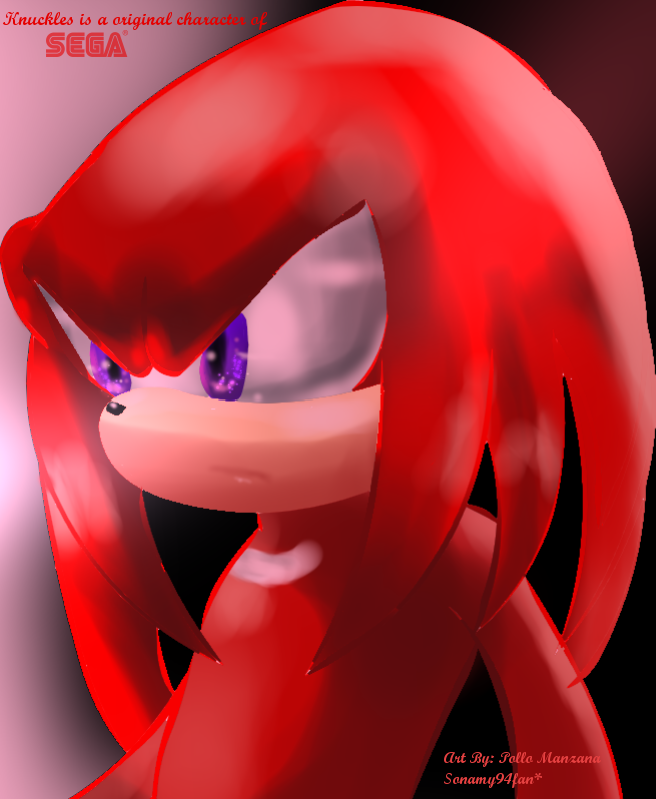 Knuckles Fan Art