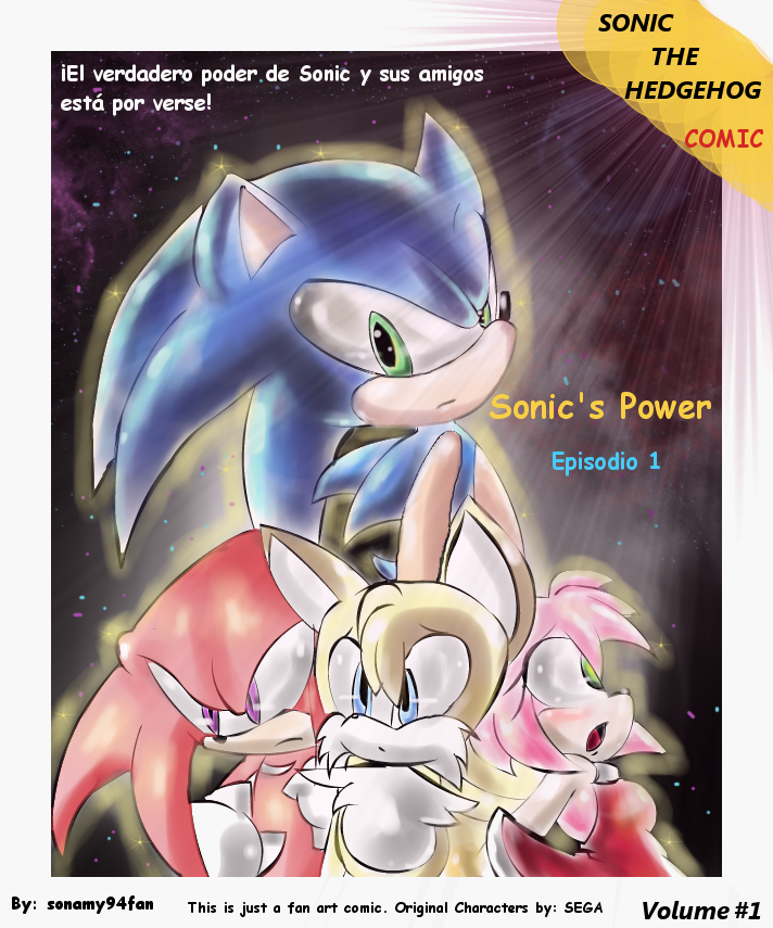 Portada Sonic's Power Comic