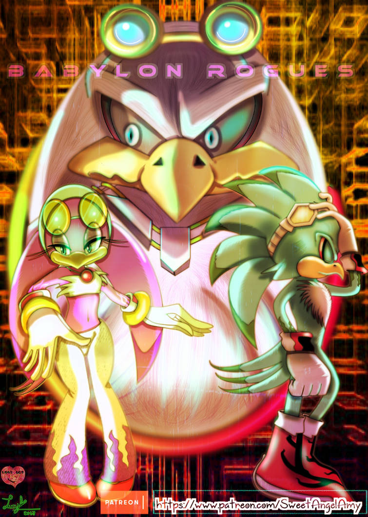 Babylon Rouges From Sonic Babylon Rogues by sonamy94fan on DeviantArt