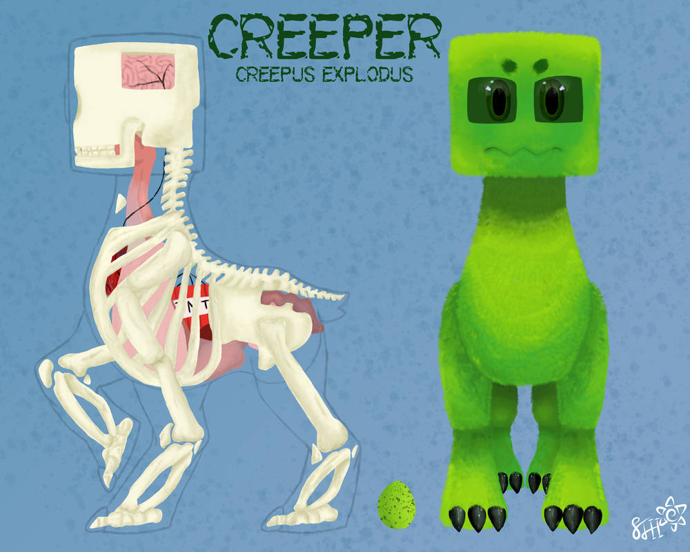 Minecraft Biology Entry #1: Creeper by XxSolarTheHedgehogxX on DeviantArt