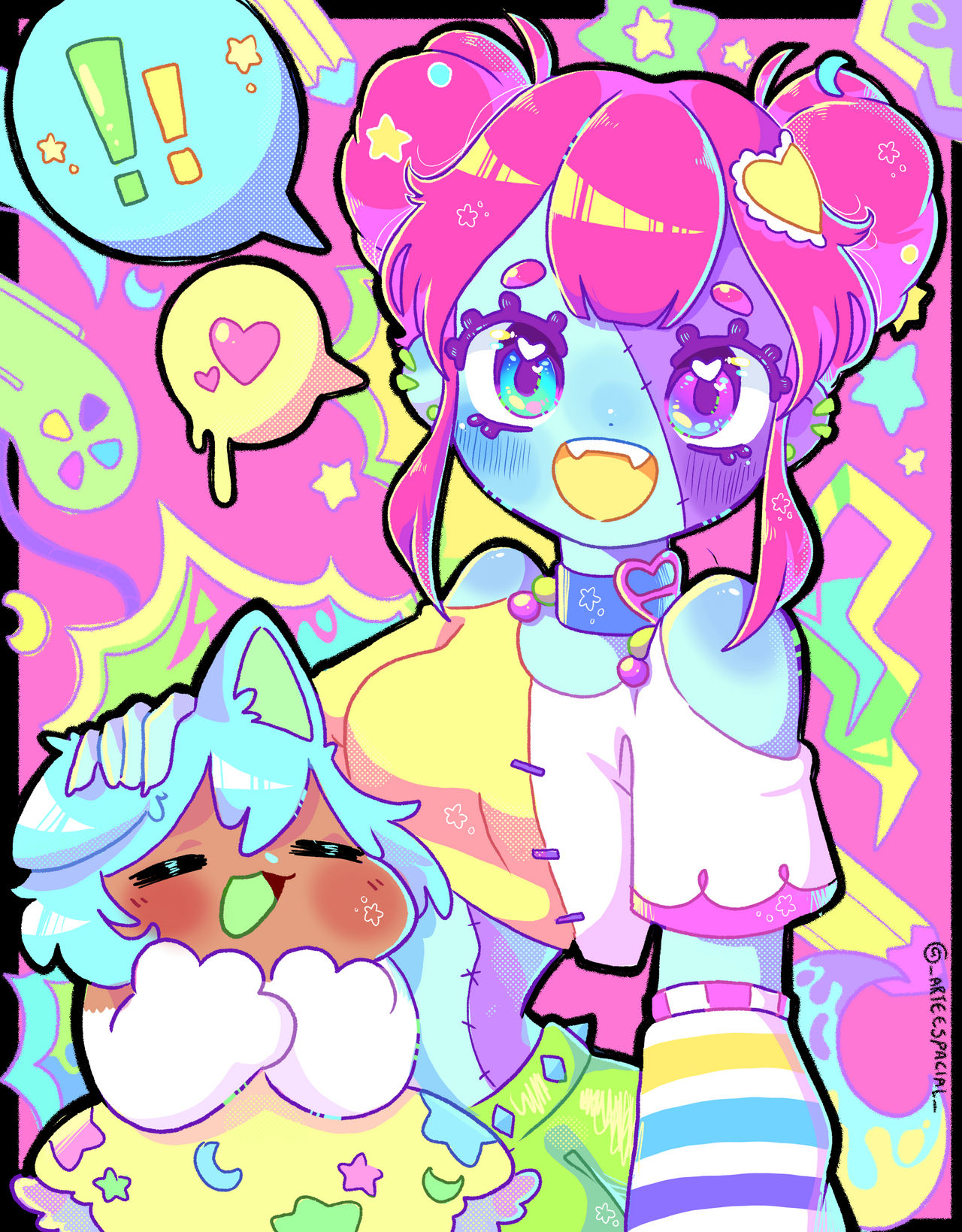 Pretty Ranibow PRETTY RAINBOW GIRL #1 by 18BONNIE on DeviantArt