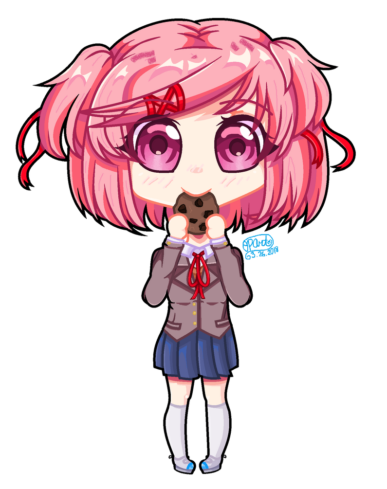 Natsuki s Cookie DDLC Chibi Fan Art By DatPuppiArtist On DeviantArt natsuki-s-cookie-ddlc-chibi-fan-art-by-datpuppiartist-on-deviantart