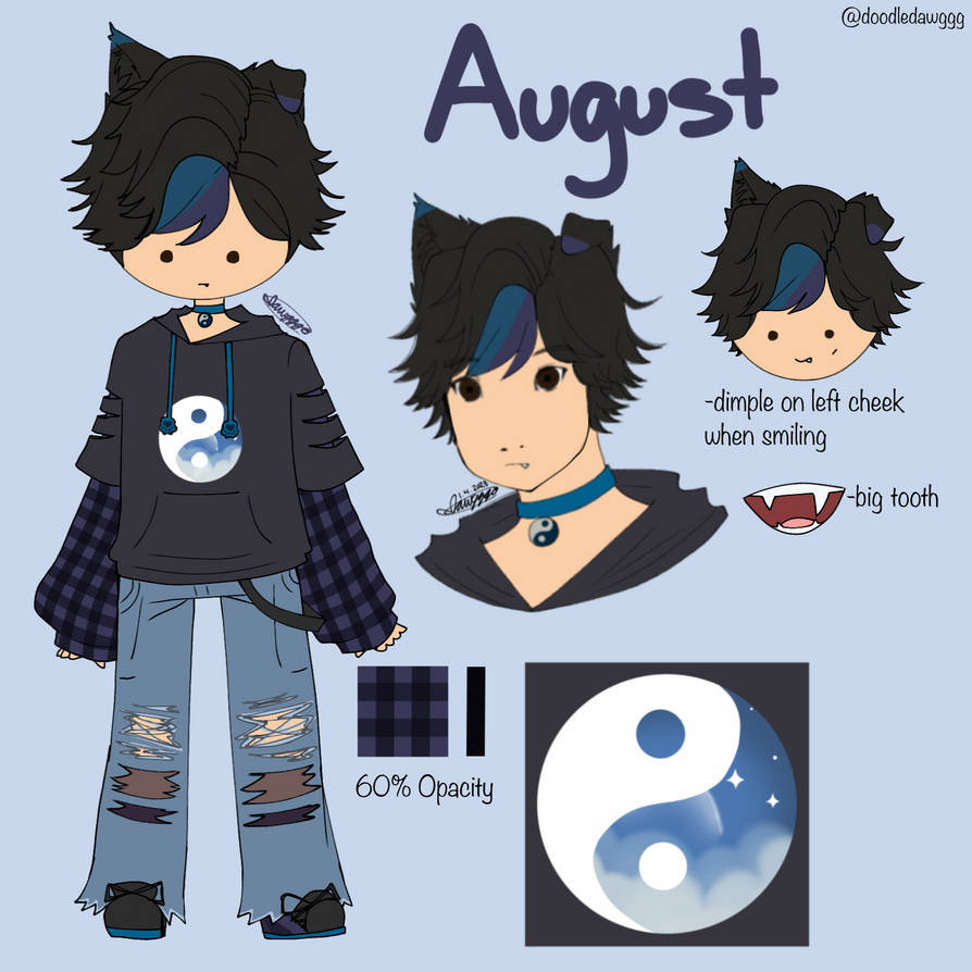 August ref 2023 by DatPuppiArtist on DeviantArt