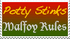 Malfoy Rules Stamp by draco-hermione-club