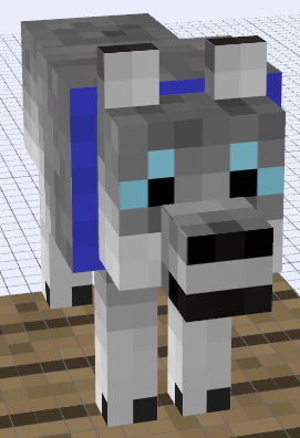Minecraft Husky Mod Minecraft Mob Ideas - Husky by RedPanda7 on DeviantArt
