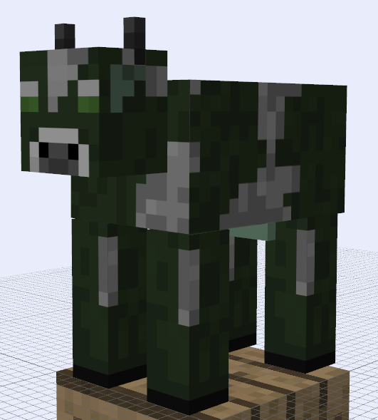 Minecraft Mob Ideas - Mad Cow