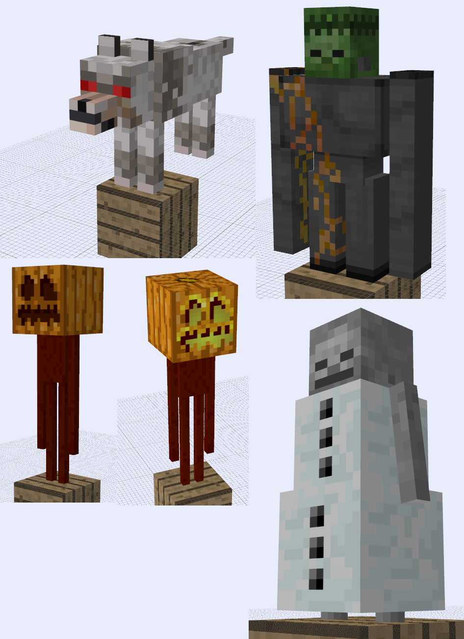 Мод scary mobs