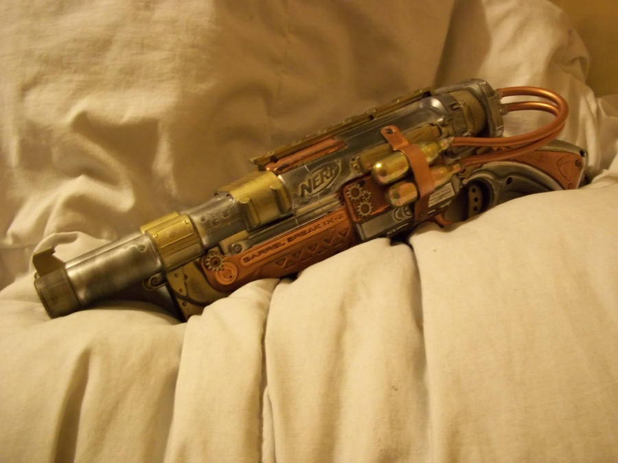 Steampunk Nerf Barrel Break