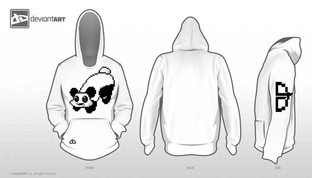 8-Bit Panda Hoodie