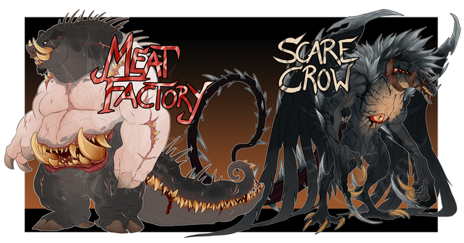 Halloween Character Designs - Monster Farm