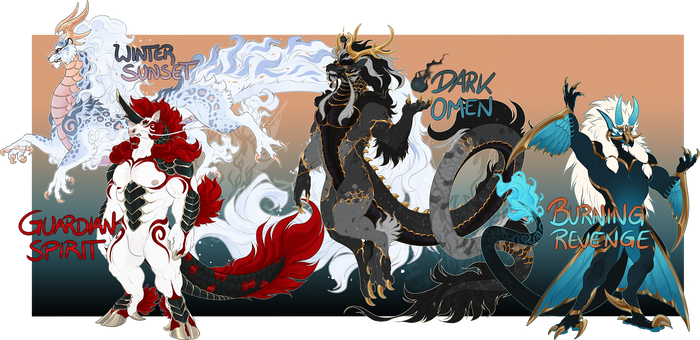 Gilded Omens - Character Design Auction