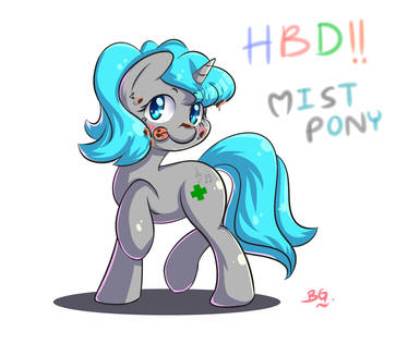 [Gift] HBD MistPony