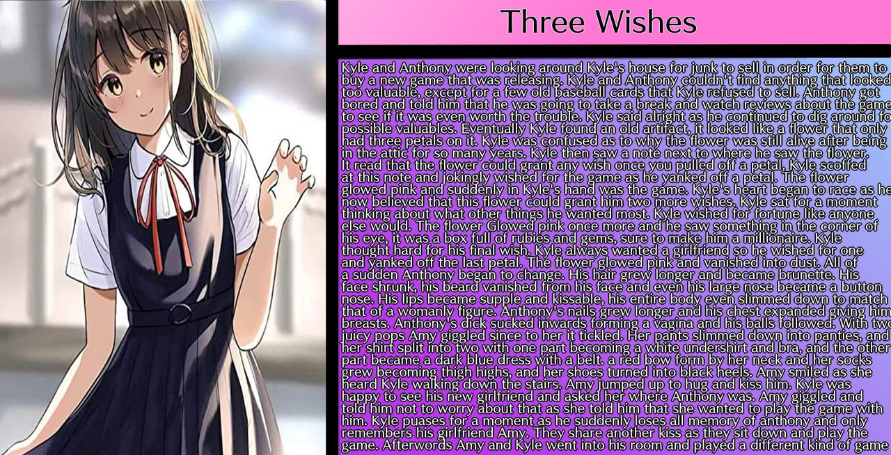 Three Wishes Tg Caption By Momamama On DeviantArt three-wishes-tg-caption-by-momamama-on-deviantart