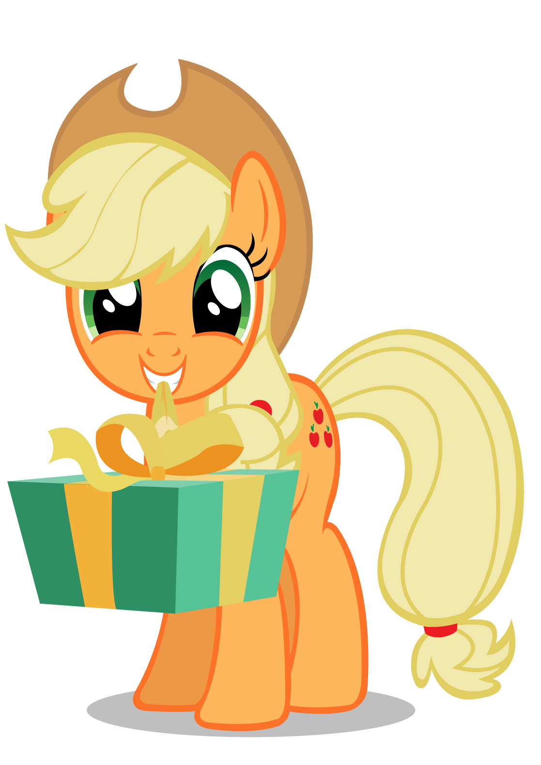 Applejack gift vector.