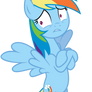 Scared Rainbow Dash