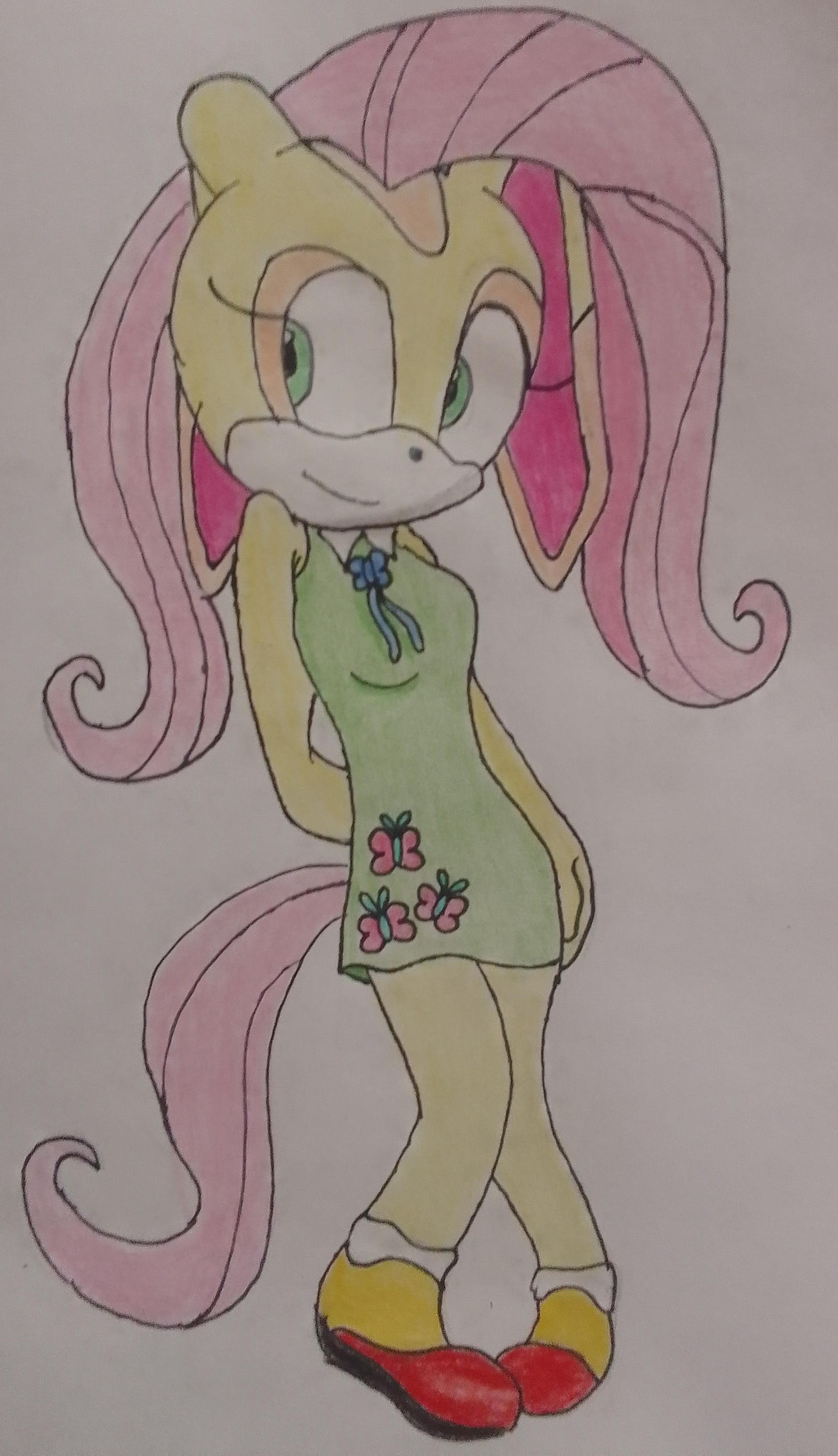 Fluttershy the Rabbit by DragonoidColosus on DeviantArt