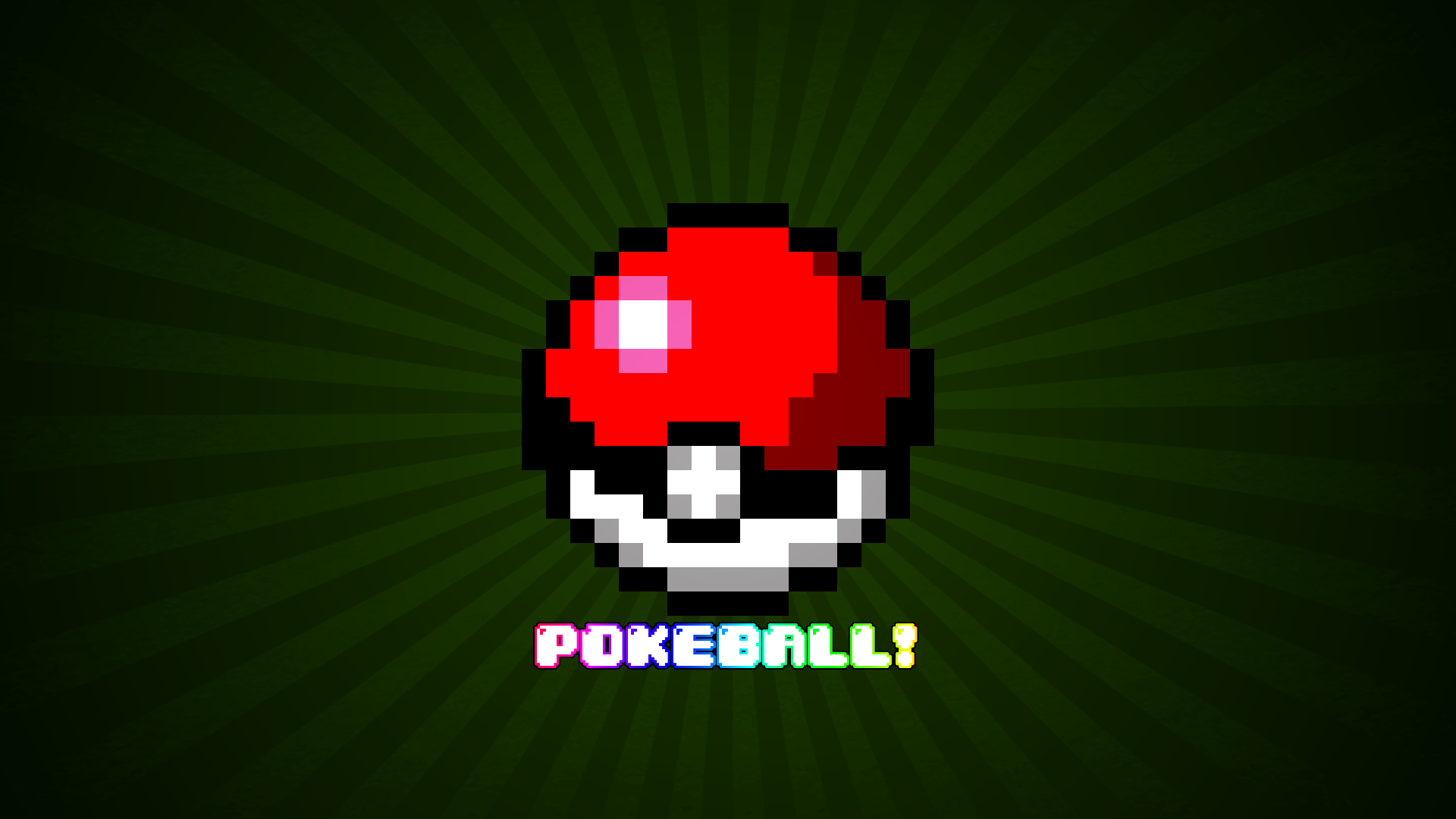 Pixel art retro 8 bit Poke Ball, from pokemon 11185305 Vector Art at  Vecteezy
